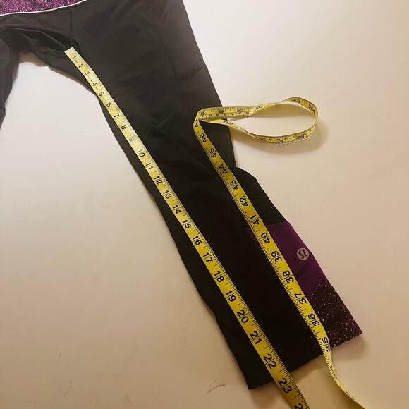 Lululemon Pace Rival Crop Leggings Size 4 - Picture 4 of 7